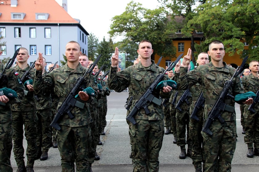 Przysięga wojskowa w Akademii Wojsk Lądowych - 28.09.2024
