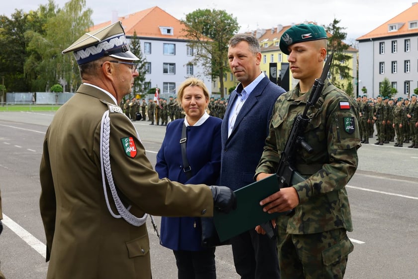 Przysięga wojskowa w Akademii Wojsk Lądowych - 28.09.2024