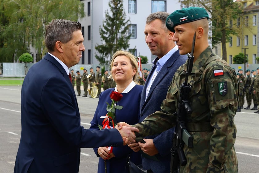 Przysięga wojskowa w Akademii Wojsk Lądowych - 28.09.2024