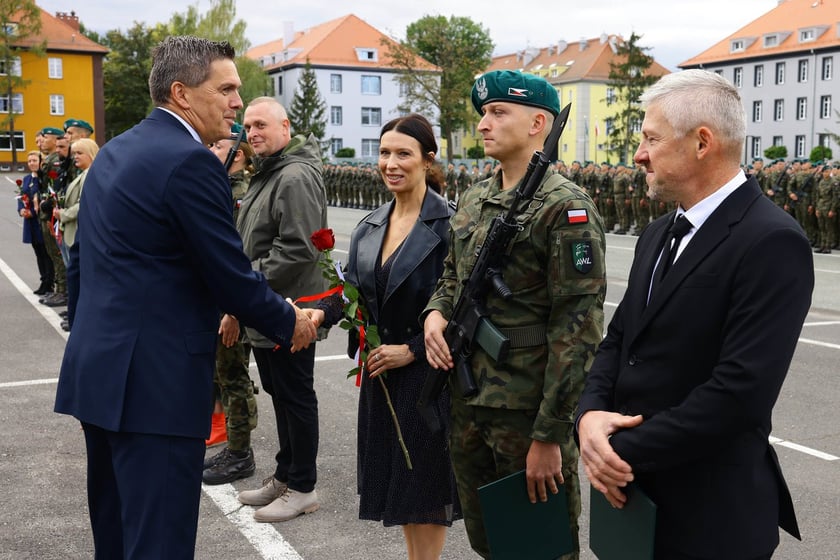 Przysięga wojskowa w Akademii Wojsk Lądowych - 28.09.2024