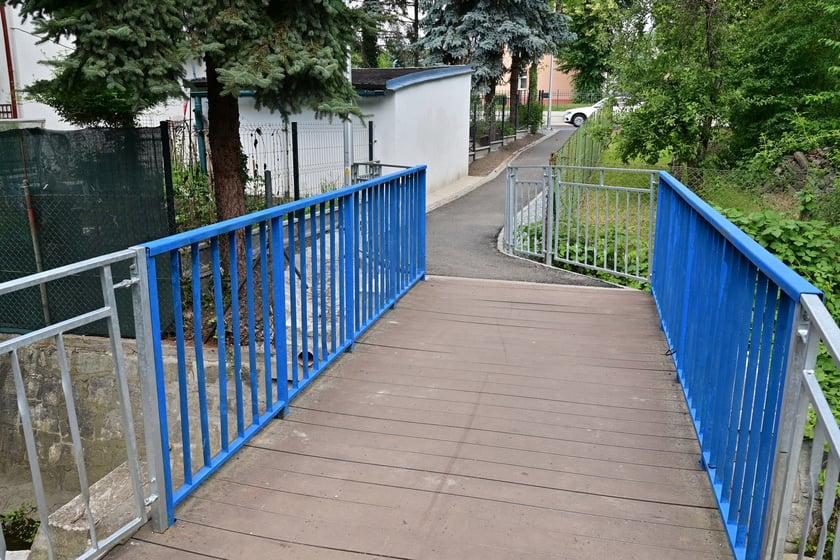 Czerwiec 2025 - przejście łączące Samborską ze Stanisławowską po remoncie
