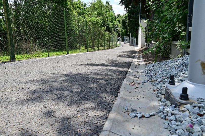 Czerwiec 2025 - przejście łączące Samborską ze Stanisławowską po remoncie