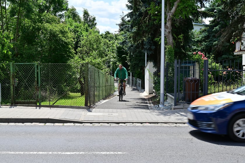 Czerwiec 2025 - przejście łączące Samborską ze Stanisławowską po remoncie