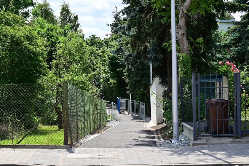 Czerwiec 2025 - przejście łączące Samborską ze Stanisławowską po remoncie