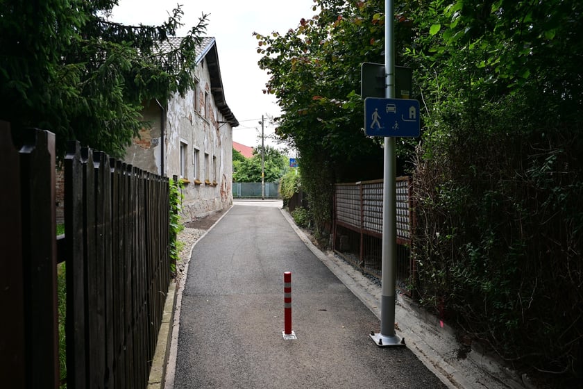 Czerwiec 2025 - przejście łączące Samborską ze Stanisławowską po remoncie