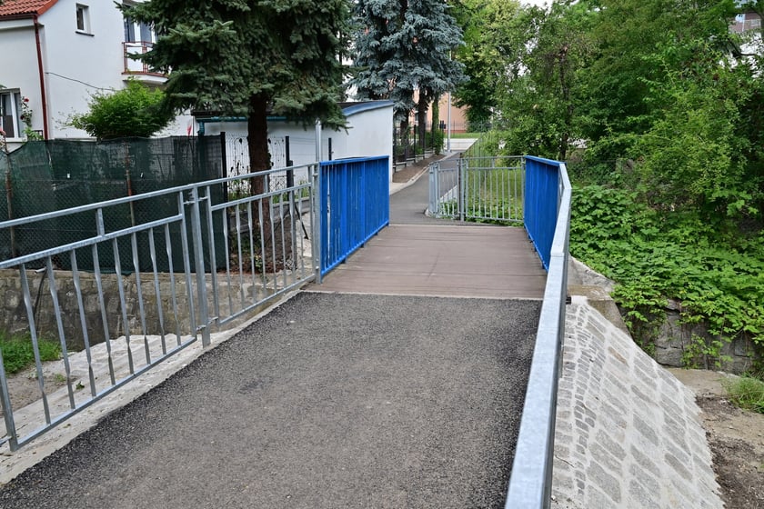 Czerwiec 2025 - przejście łączące Samborską ze Stanisławowską po remoncie