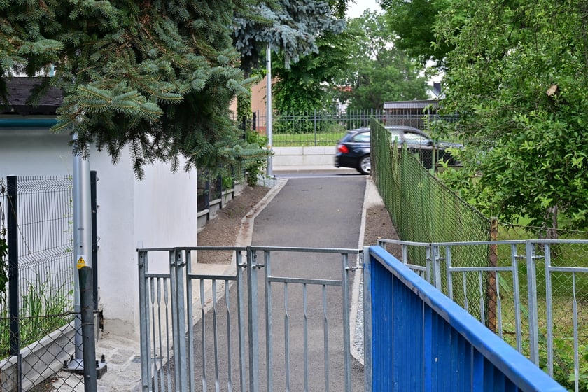 Czerwiec 2025 - przejście łączące Samborską ze Stanisławowską po remoncie