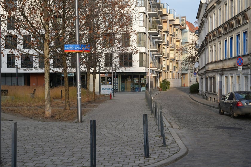Wrocław w noworoczny poranek wyglądał tak, jakby tu nikt nie mieszkał...