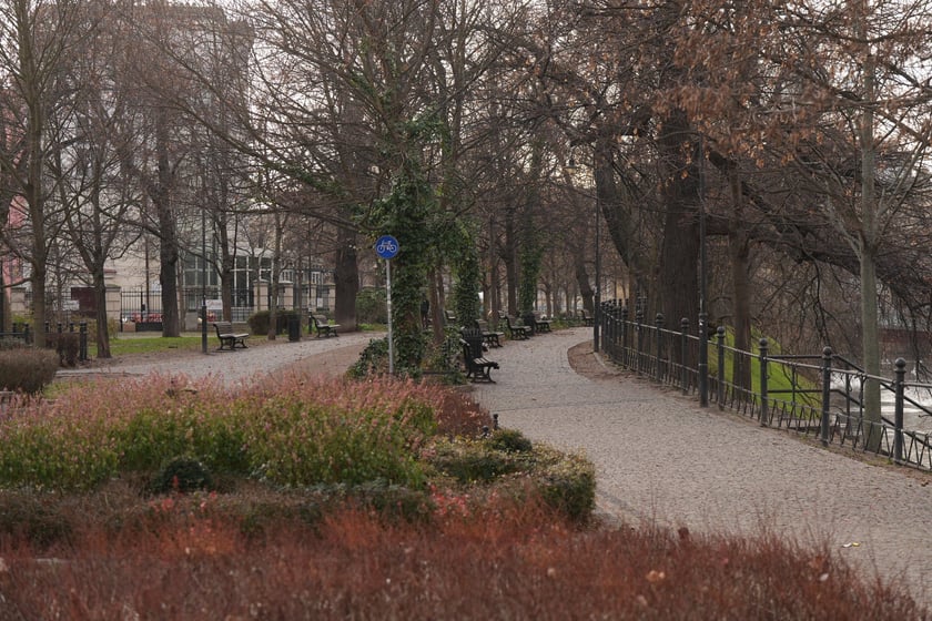 Wrocław w noworoczny poranek wyglądał tak, jakby tu nikt nie mieszkał...