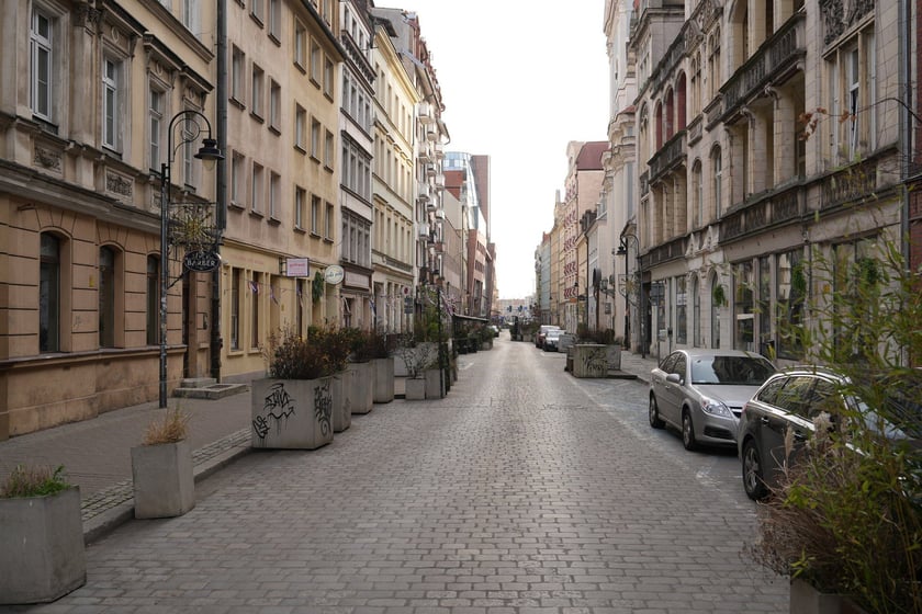 Wrocław w noworoczny poranek wyglądał tak, jakby tu nikt nie mieszkał...