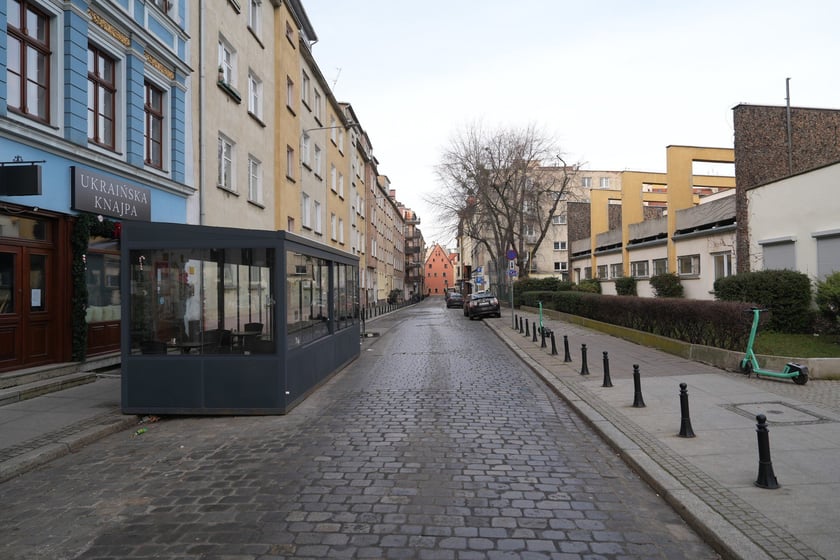 Wrocław w noworoczny poranek wyglądał tak, jakby tu nikt nie mieszkał...
