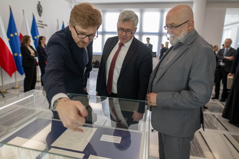 Otwarcie wystawy "Pojednanie dla Europy" w Senacie