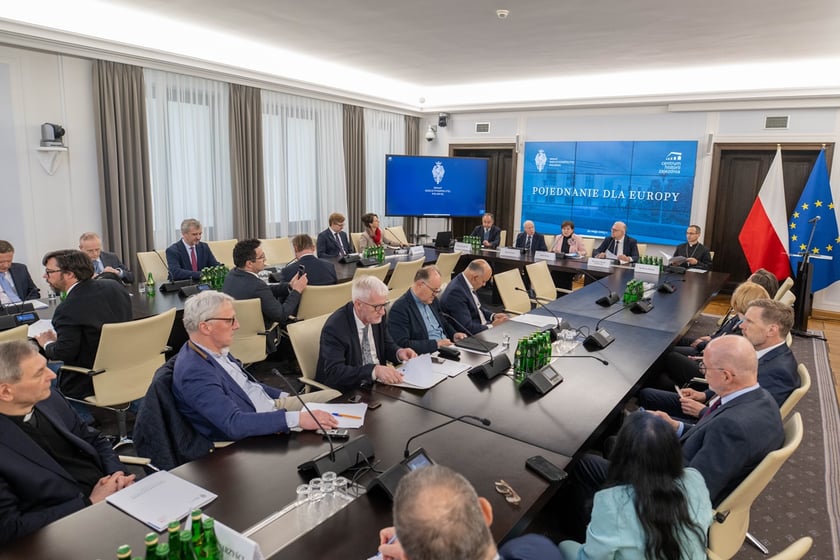 Otwarcie wystawy "Pojednanie dla Europy" w Senacie