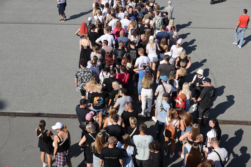 Ed Sheeran we Wrocławiu, kolejka