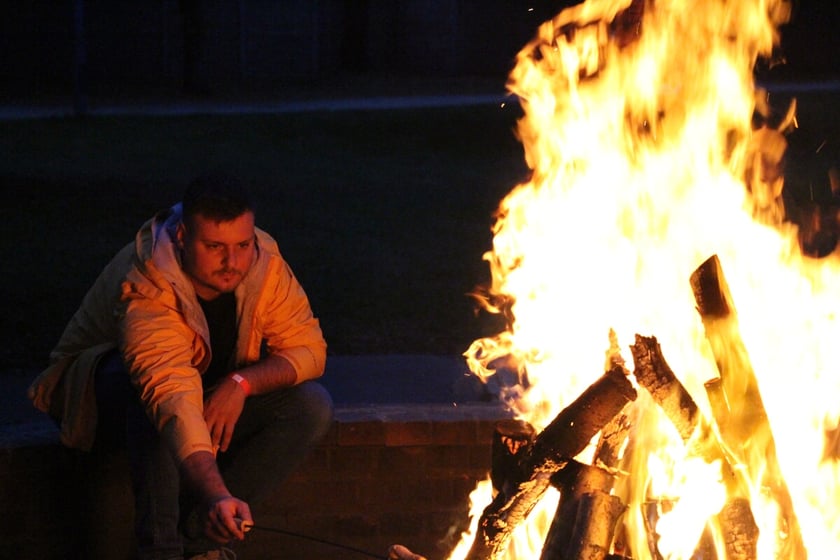 Nocowanka w Park Glinianki