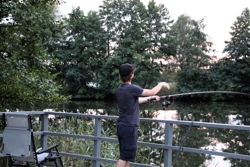 Nocowanka w Park Glinianki