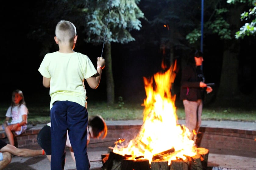 Nocowanka w Park Glinianki