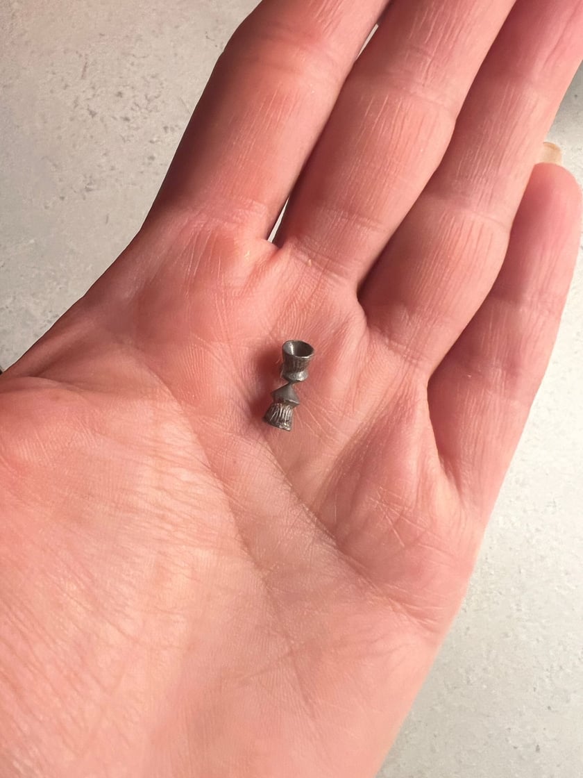 Śrut zaczęli wyjmowac sami. Okazało się, że jest tego bardzo dużo