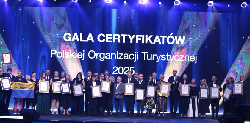 Gala z przyznania certyfikat&oacute;w Polskiej Organizacji Turystycznej
