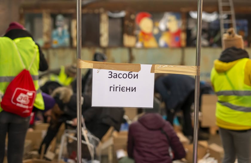 Czasoprzestrzeń pomoc dla uchodźców z Ukrainy Wrocław