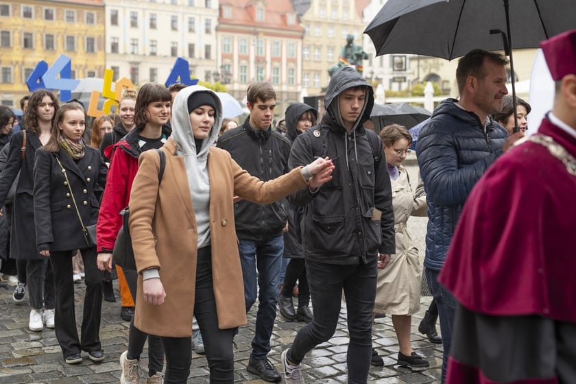 Polonez dla Fredry 2022 na Rynku we Wrocławiu