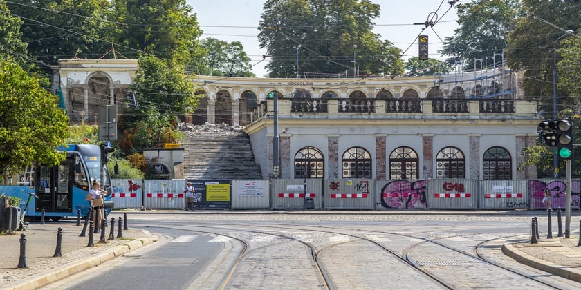 Rewaloryzacja dawnego Bastionu Sakwowego na Wzgórzu Partyzantów - sierpnień 2022