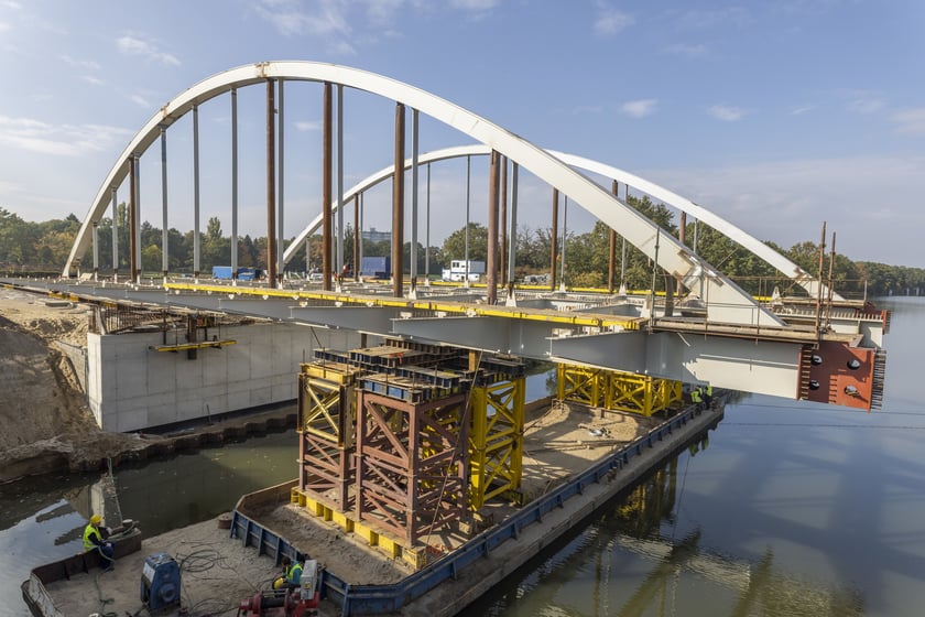 Most Chrobrego w piątek, 14 października