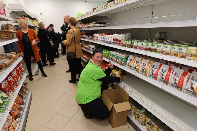 Sklep społeczny we Wrocławiu.