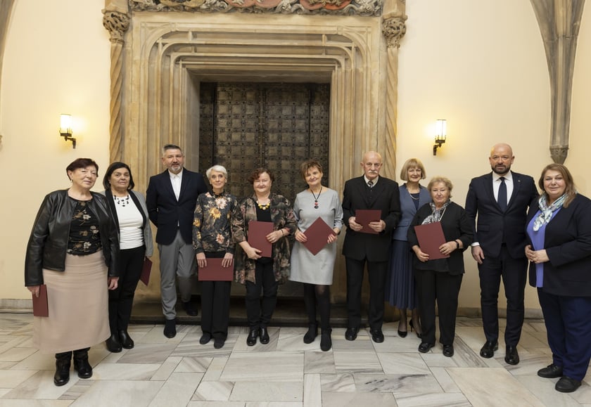 Uroczystość wręczenia dyplomów wrocławskim nauczycielom