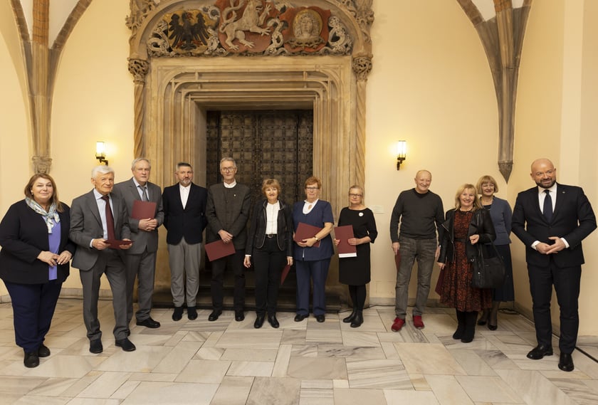 Uroczystość wręczenia dyplomów wrocławskim nauczycielom
