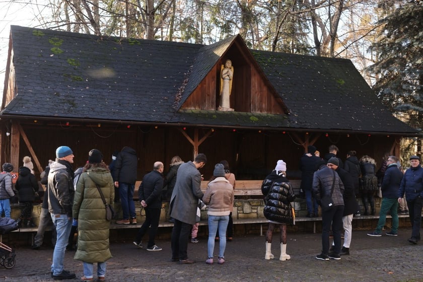 Żywa szopka ze zwierzętami na Wittigowie