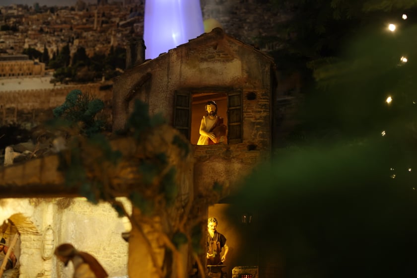 Szopka betlejemska w katedrze na Ostrowie Tumskim