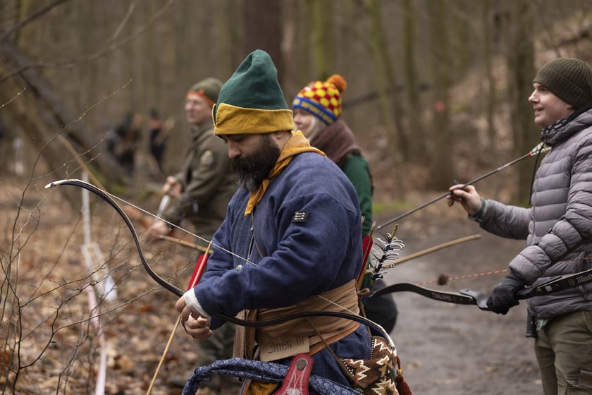Terenowa Gra Łucznicza X Goblin Wars w Lasku Osobowickim we Wrocławiu
