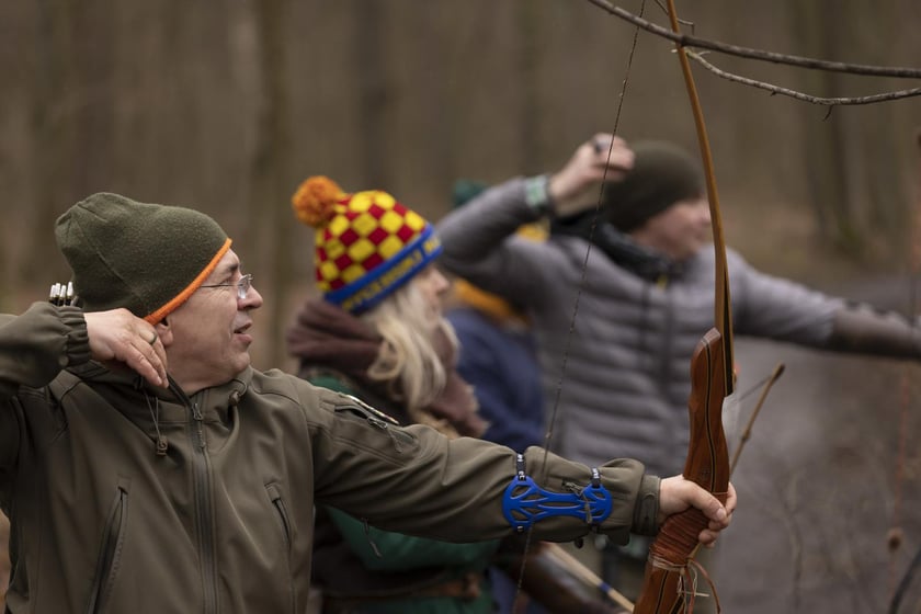 Terenowa Gra Łucznicza X Goblin Wars w Lasku Osobowickim we Wrocławiu