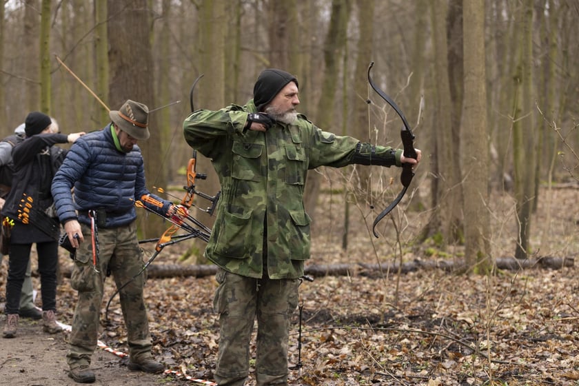 Terenowa Gra Łucznicza X Goblin Wars w Lasku Osobowickim we Wrocławiu