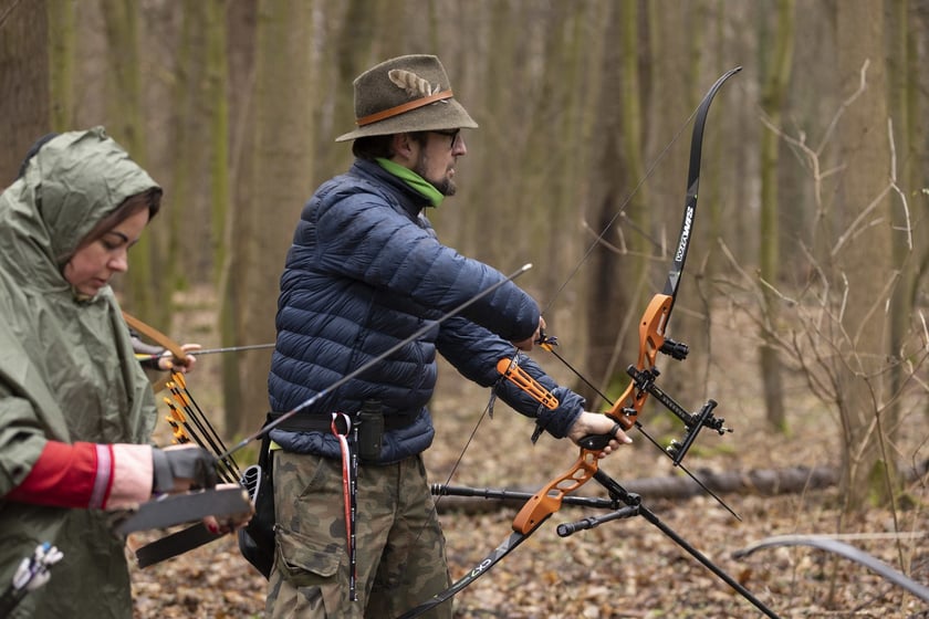 Terenowa Gra Łucznicza X Goblin Wars w Lasku Osobowickim we Wrocławiu