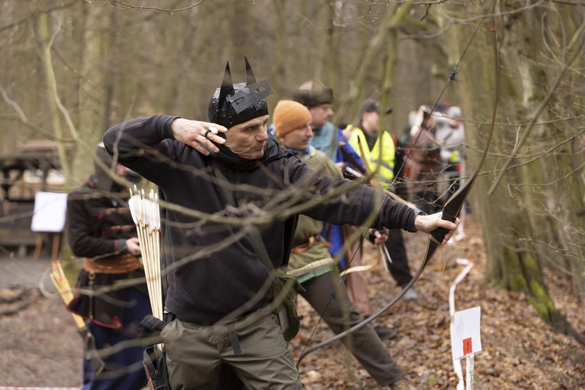 Terenowa Gra Łucznicza X Goblin Wars w Lasku Osobowickim we Wrocławiu
