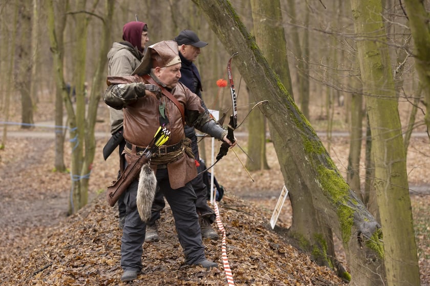 Terenowa Gra Łucznicza X Goblin Wars w Lasku Osobowickim we Wrocławiu