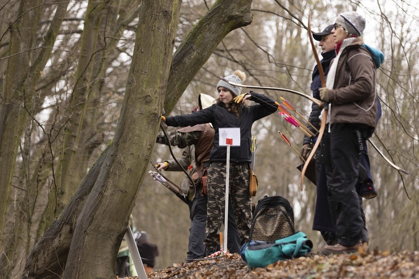 Terenowa Gra Łucznicza X Goblin Wars w Lasku Osobowickim we Wrocławiu