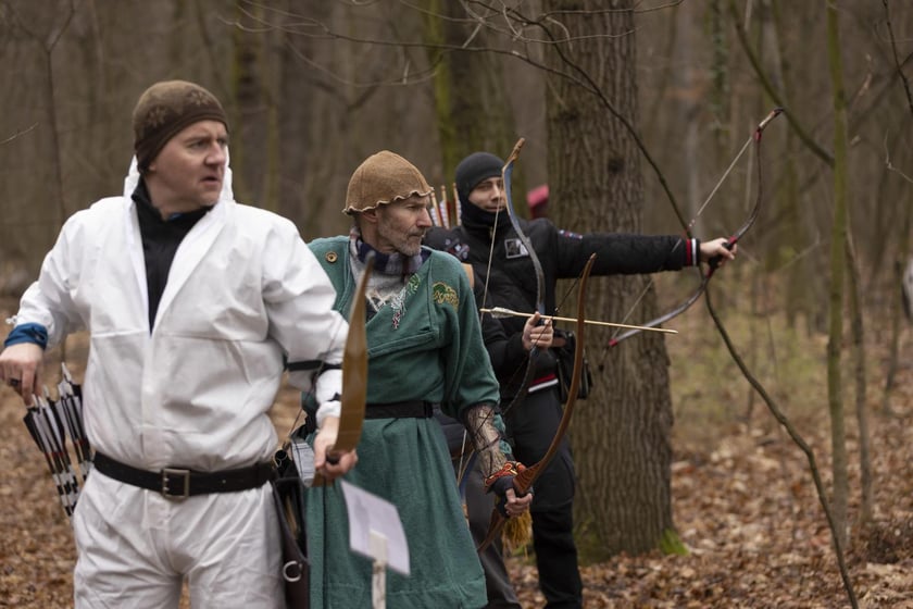 Terenowa Gra Łucznicza X Goblin Wars w Lasku Osobowickim we Wrocławiu