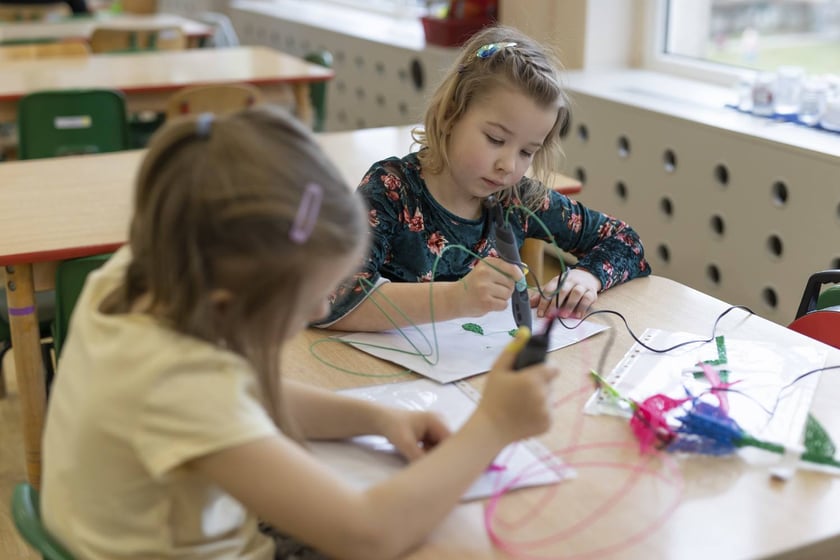 Przedszkolaki z Misiowej Polany drukują w 3D