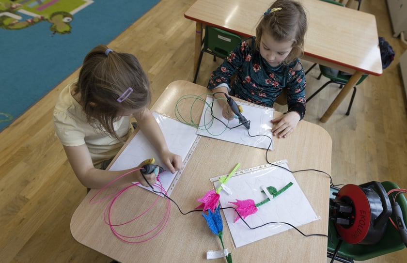 Przedszkolaki z Misiowej Polany drukują w 3D