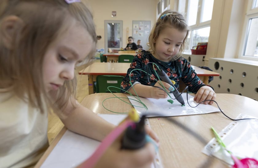 Przedszkolaki z Misiowej Polany drukują w 3D