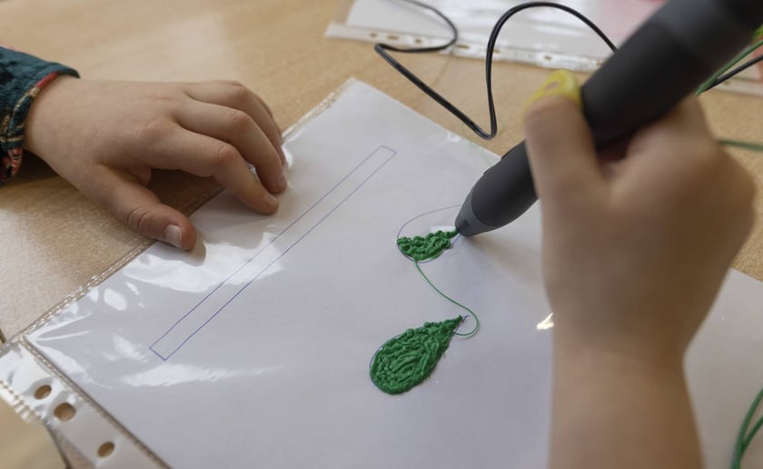 Przedszkolaki z Misiowej Polany drukują w 3D