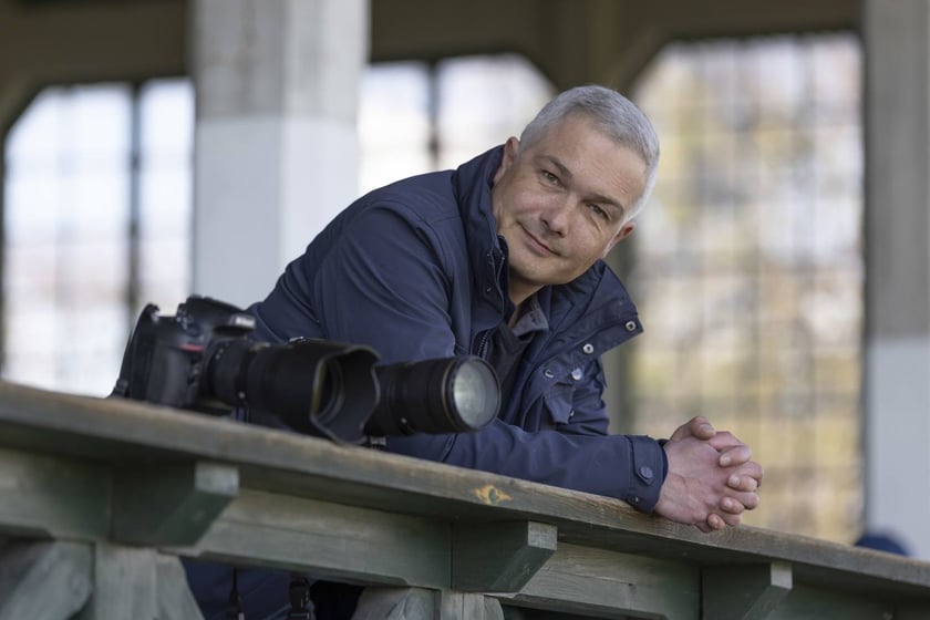 Wiktor Rzeżuchowski, fotograf, instruktor jazdy konnej