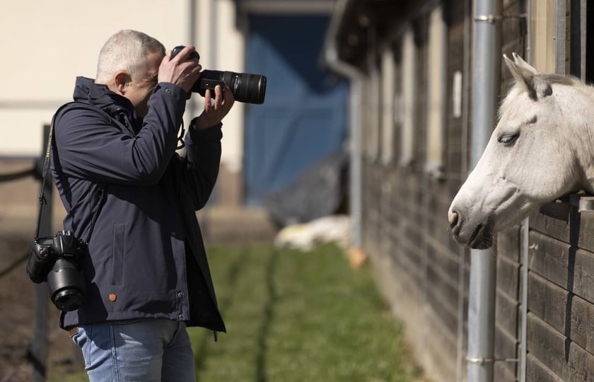 Wiktor Rzeżuchowski, fotograf, instruktor jazdy konnej