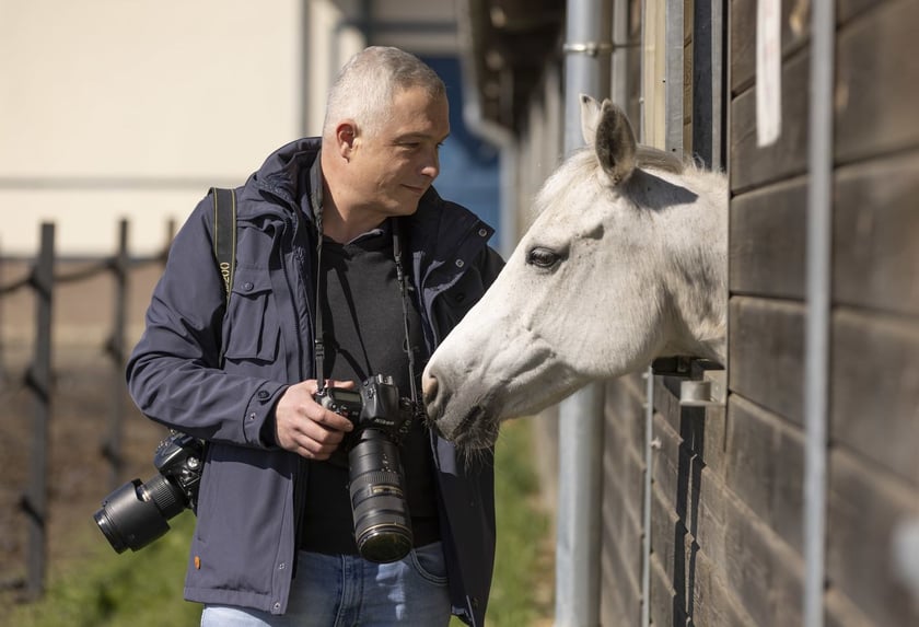 Wiktor Rzeżuchowski, fotograf, instruktor jazdy konnej