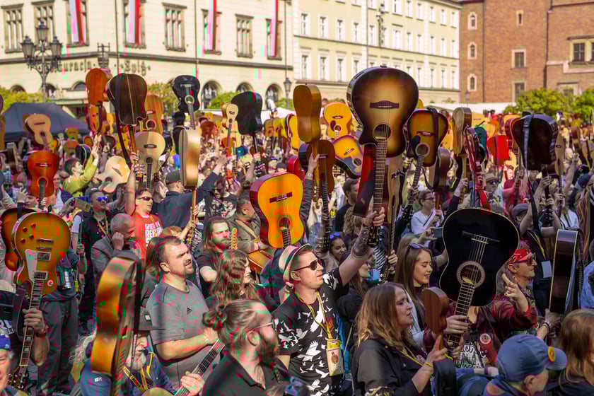Gitarowy Rekord Świata tradycyjnie odbędzie się w Rynku 1 maja