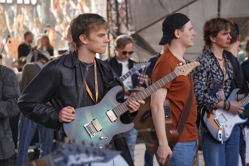 Gitarowy rekord Guinnessa 2023 we Wrocławiu