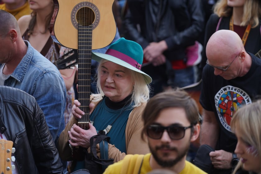 Gitarowy rekord Guinnessa 2023 we Wrocławiu